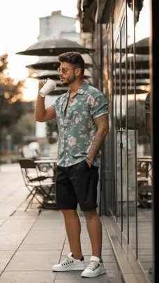 50+ Trending Black Shorts Outfit Ideas for Men in 2024