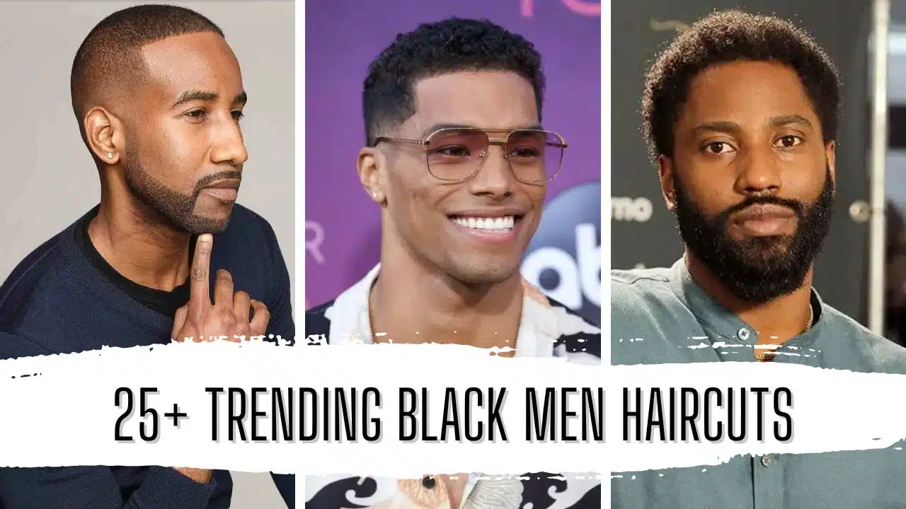 25 Trending Black Men Haircuts in 2024 Featured Image