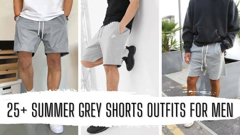 25+ Trending Summer Grey Shorts Outfits For Men In 2024 - Gentlemanby