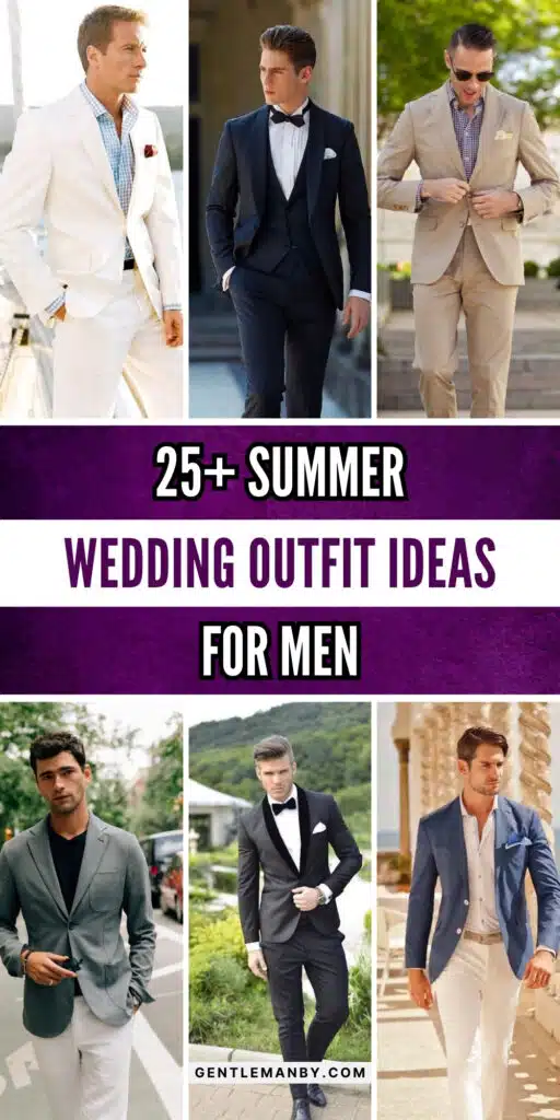 25+ Trending Summer Wedding Outfit Ideas for Men