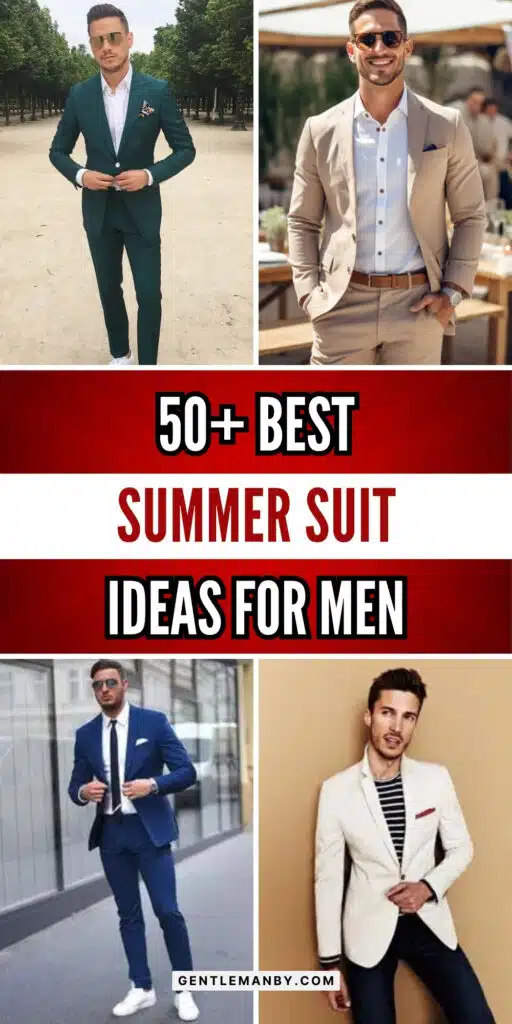 50+ Best Men's Summer Suit Ideas