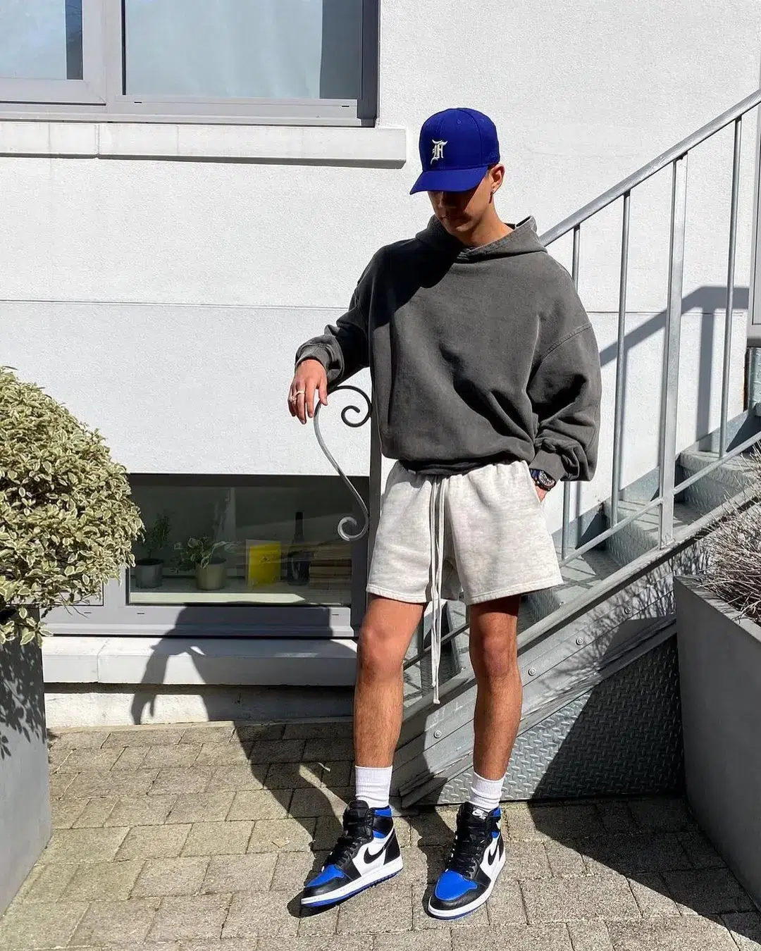 Trending Summer Grey Shorts Outfit for Men in 2024