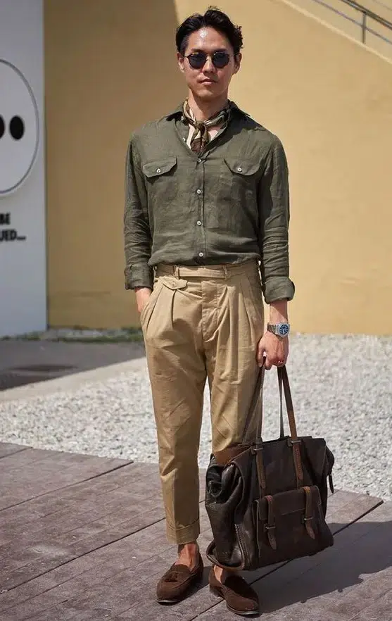 Trending Linen Pant Outfit Idea for Men in 2024