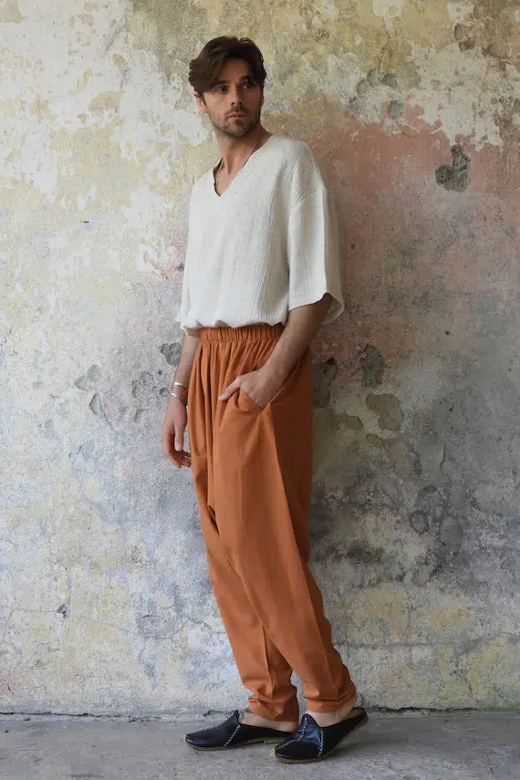 Trending Linen Pant Outfit Idea for Men in 2024