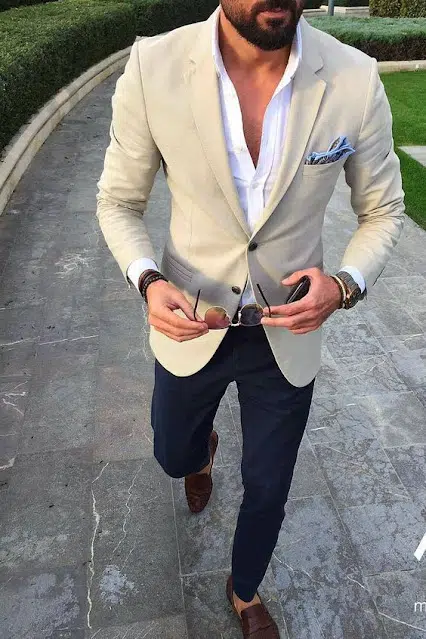 Trending Summer Wedding Outfit Idea for Men