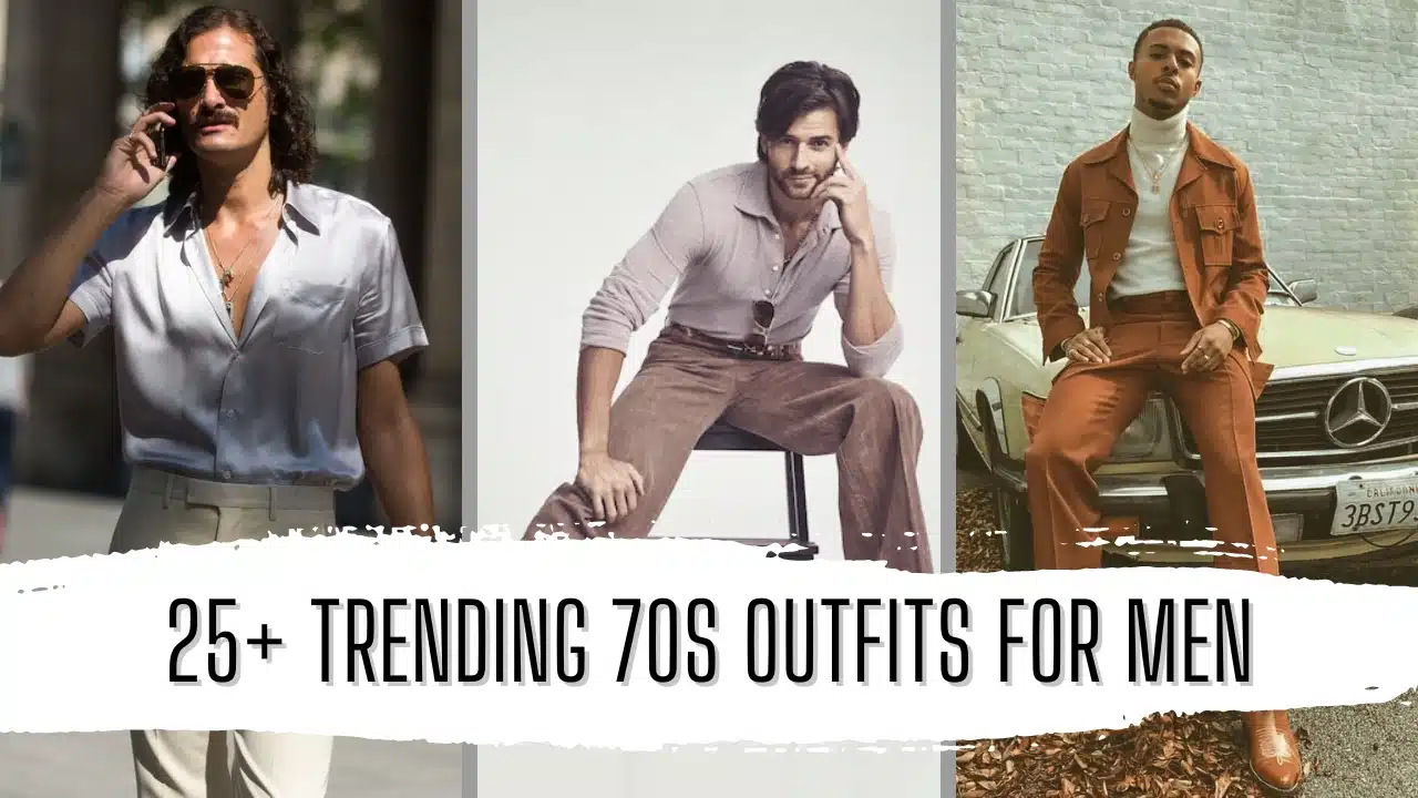 25+ Trending 70s Outfits for Men Featured Image