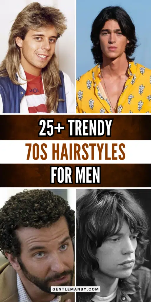 25+ Trendy 70s Hairstyles for Mn Pin Image