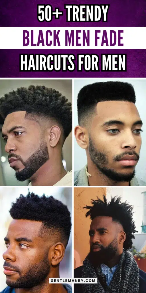 25+ Trendy Black Men Fade Haircuts Pin Image