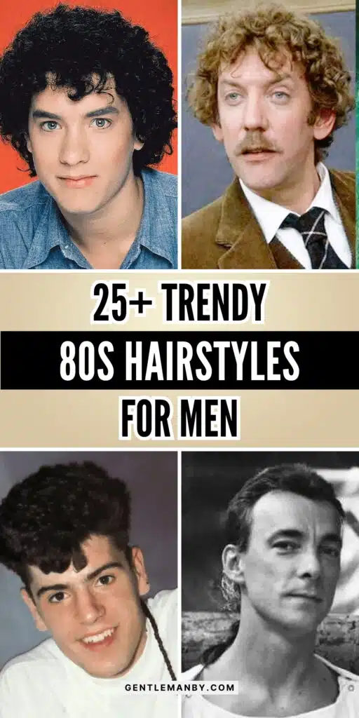 30+ Trendy 80s Hairstyles for Men Pin Image