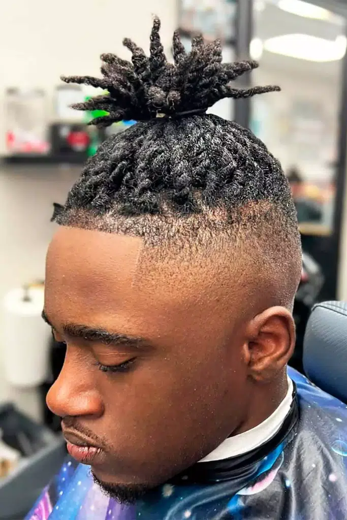 Twist Hairstyle Idea for Men