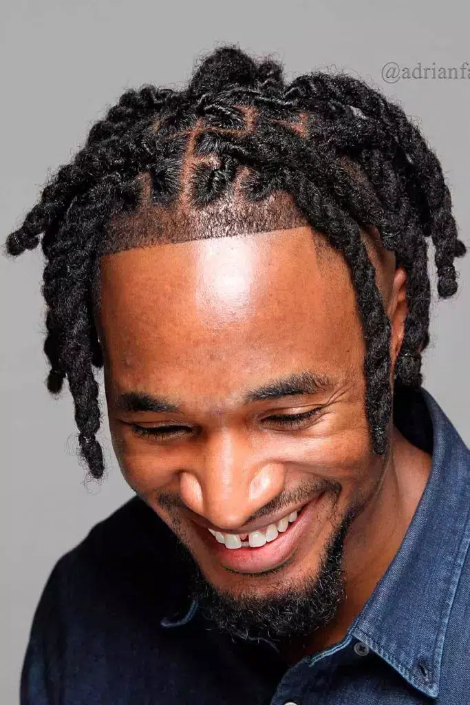 Twist Hairstyle Idea for Men