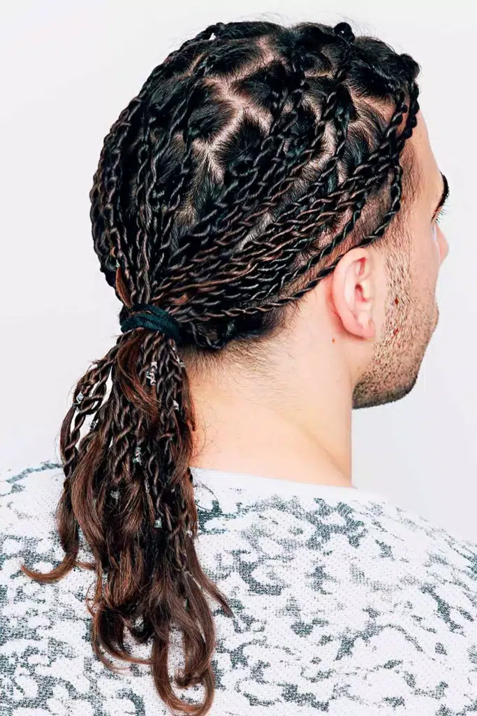 Twist Hairstyle Idea for Men