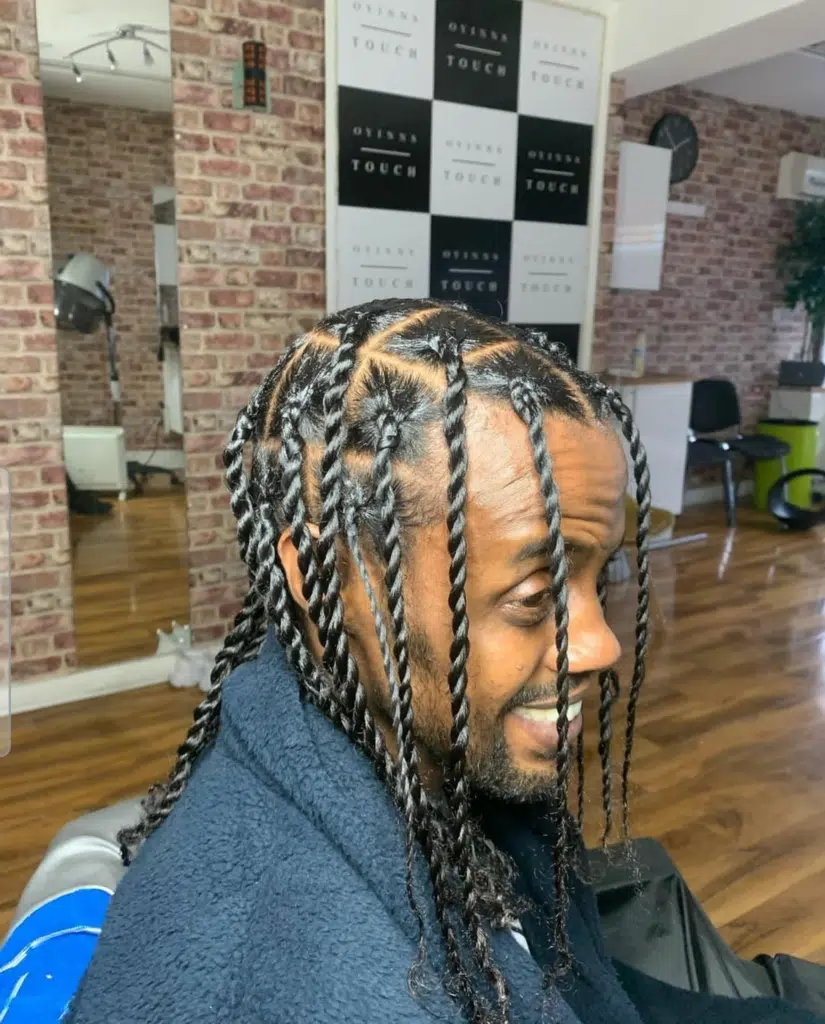 Twist Hairstyle Idea for Men