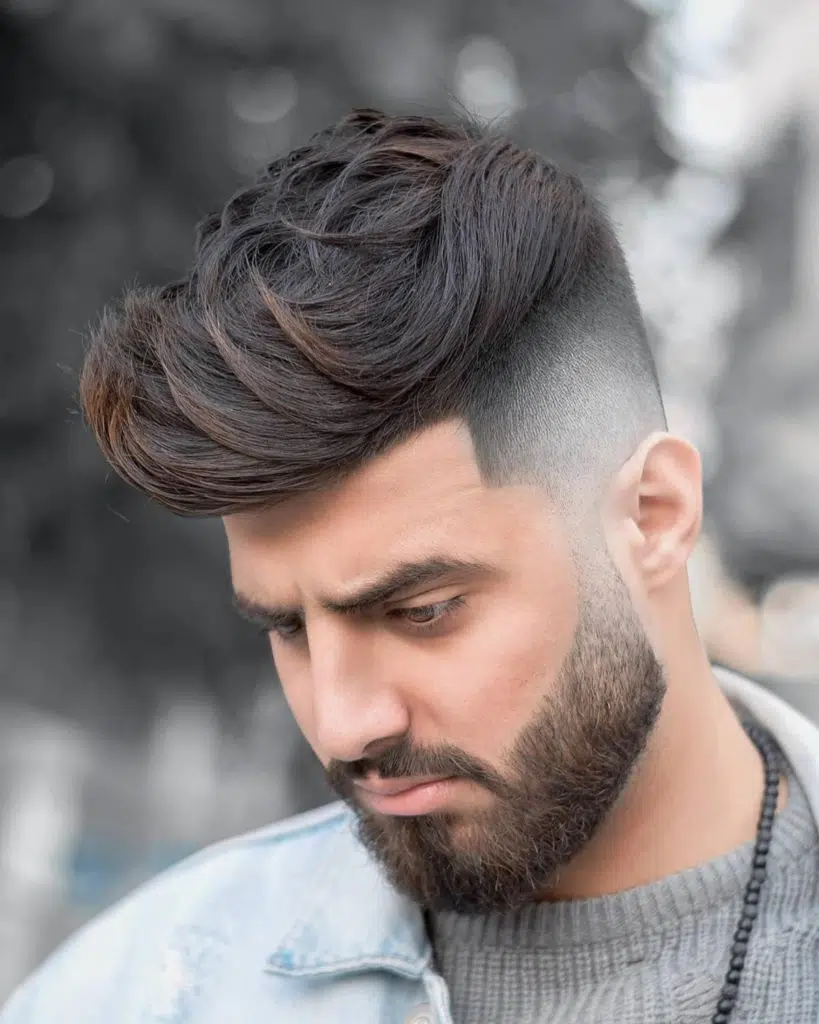 Taper Haircut Idea for Men