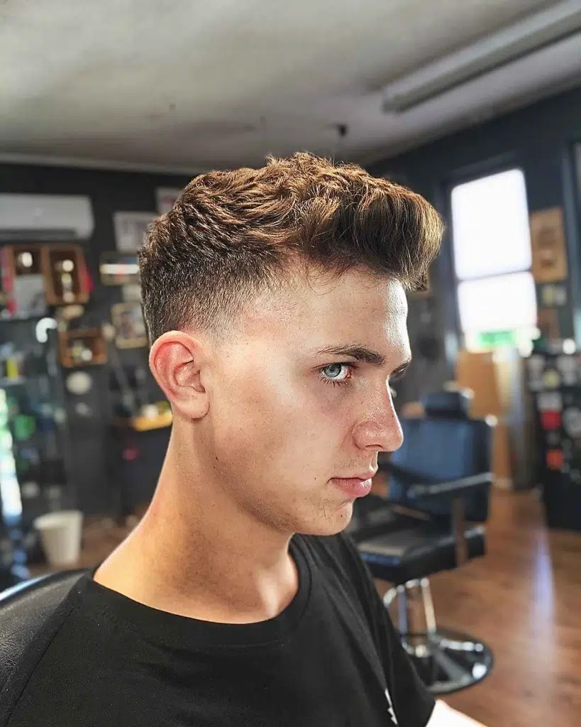 Taper Haircut Idea for Men