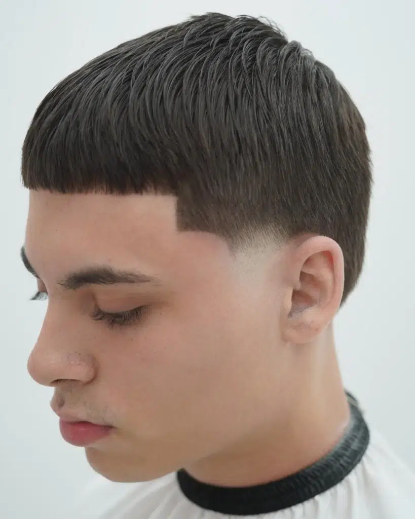 Taper Haircut Idea for Men