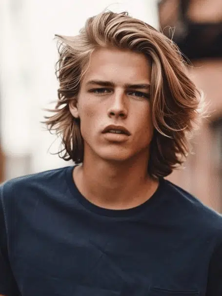 Wavy Hairstyle Idea for Men