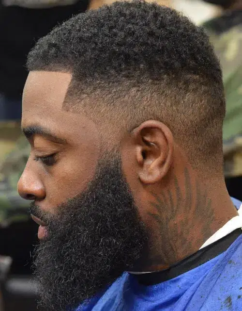 Black Men Fade Haircut Idea