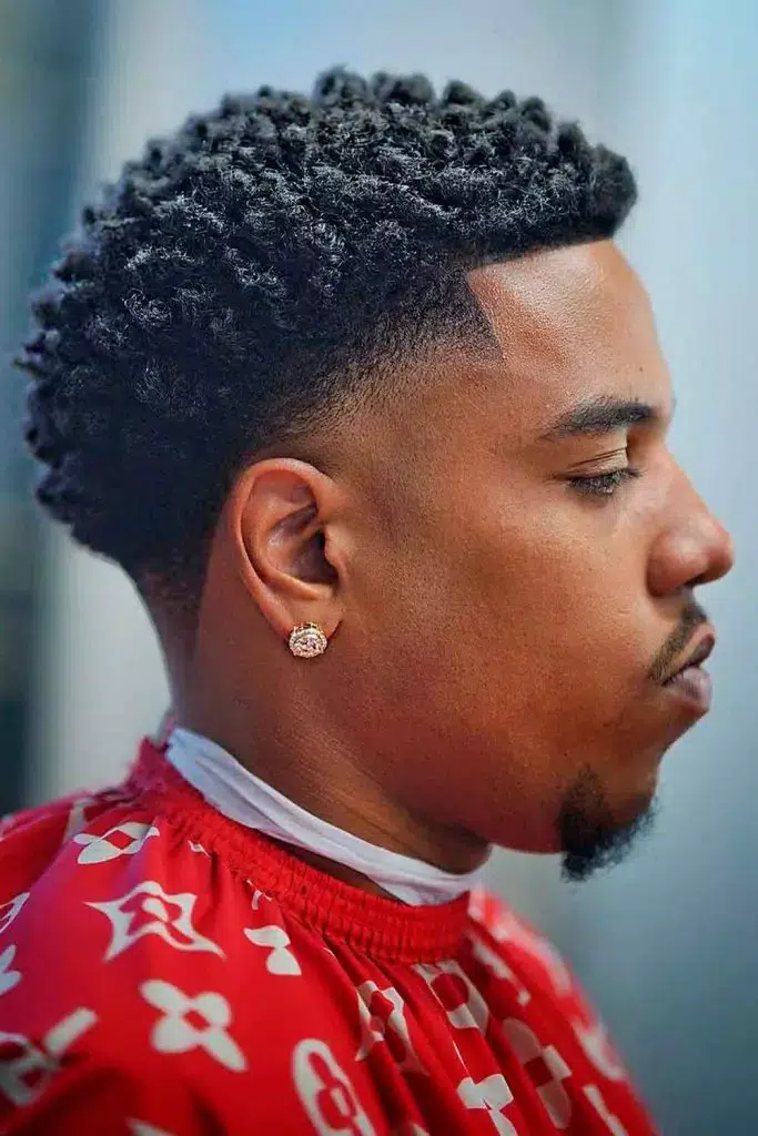 Black Men Fade Haircut Idea