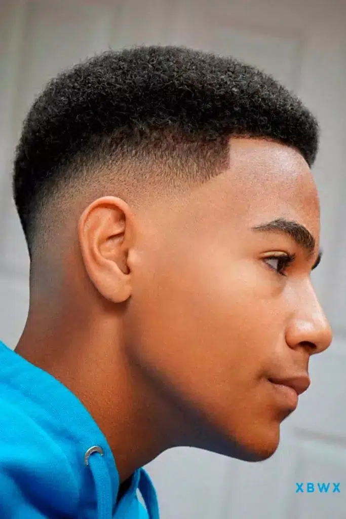 Black Men Fade Haircut Idea