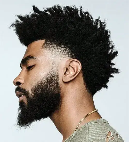 Black Men Fade Haircut Idea