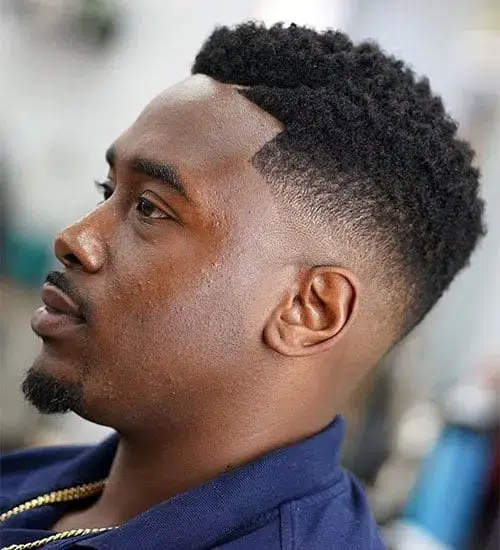 Black Men Fade Haircut Idea