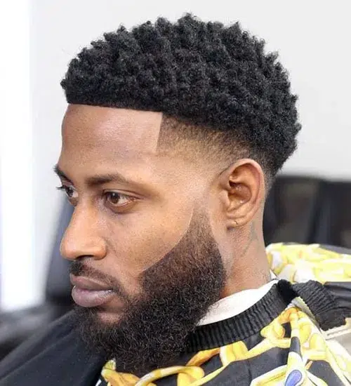 Black Men Fade Haircut Idea