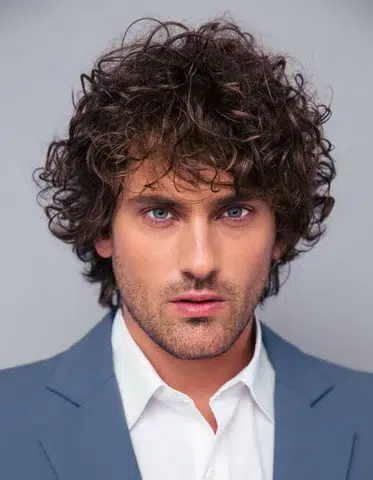 Curly Hairstyle for Men