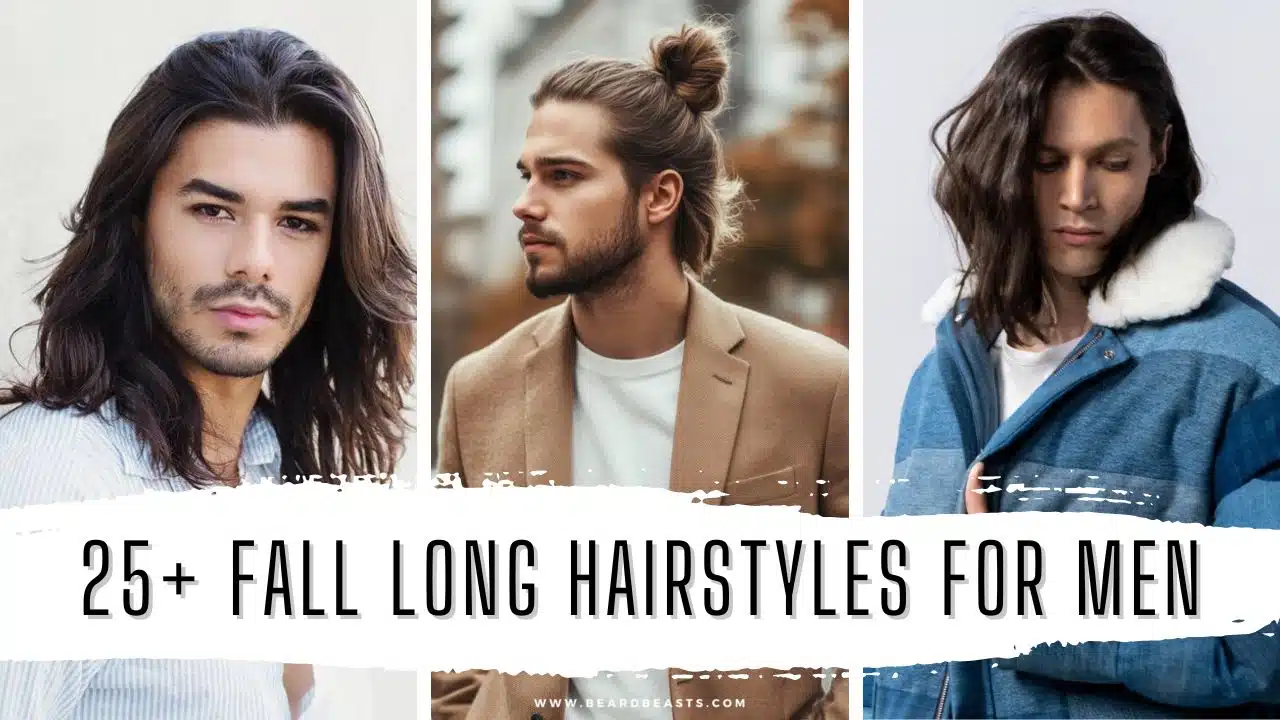 25+ Fall Long Hairstyles for Men Featured Image