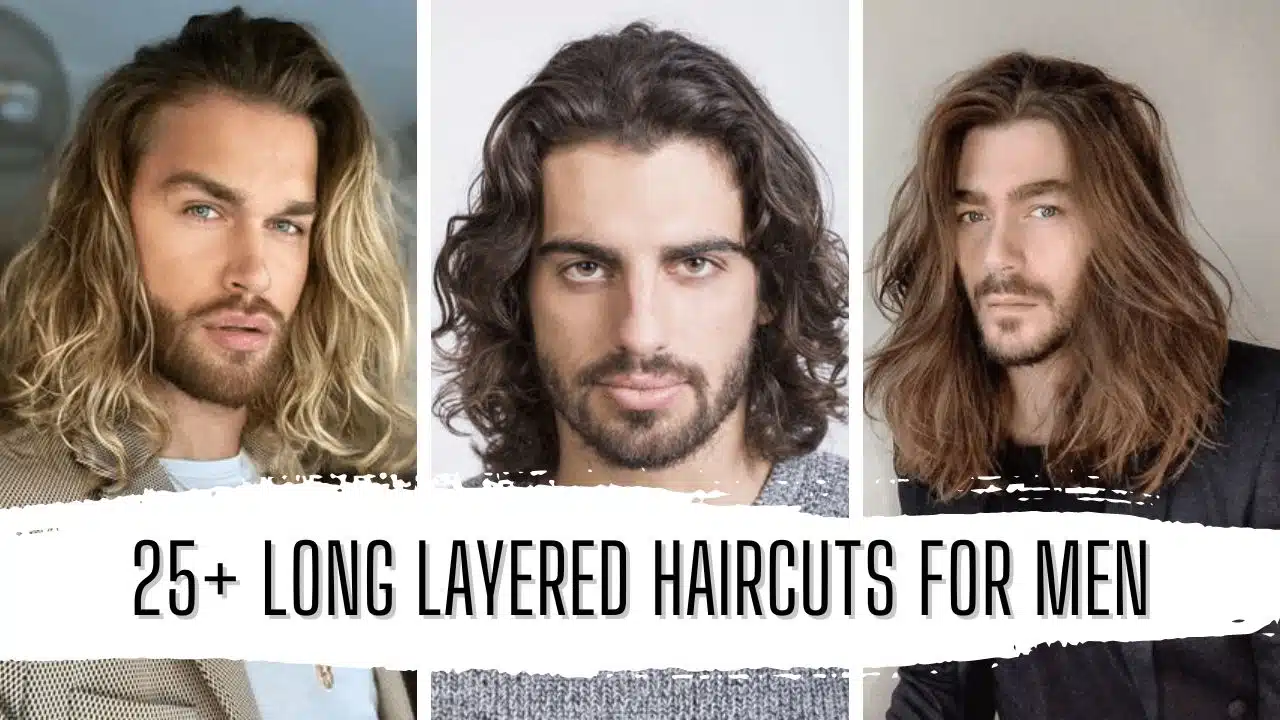 25+ Long Layered Haircuts for Men Featured Image