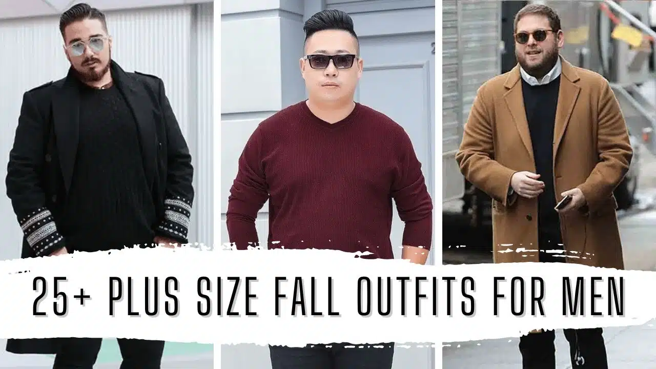 25+ Plus Size Fall Outfits for Men Featured Image