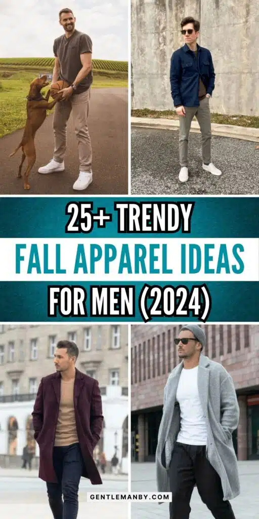 25+ Trendy Fall Apparel Ideas for Men Pin Image