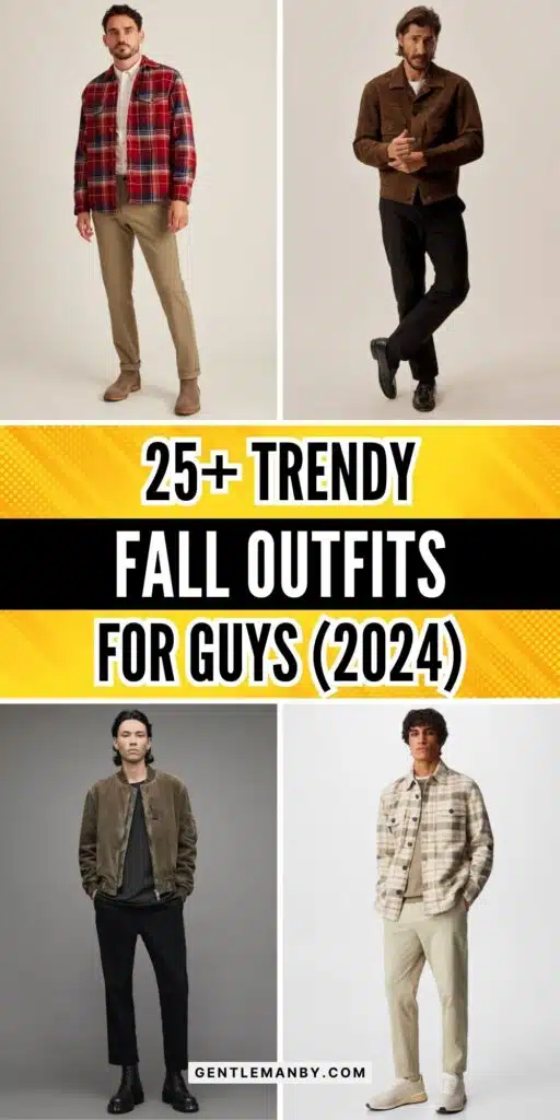 25+ Trendy Fall Outfits for Guys Pin Image