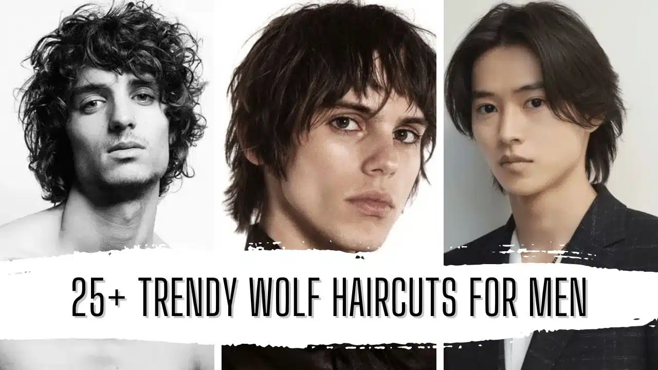 25+ Trendy Wolf Haircuts for Men Featured Image