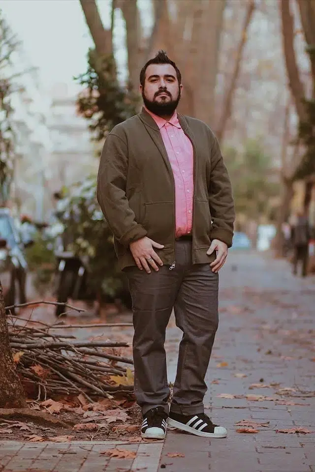 Plus Size Fall Outfit for Men