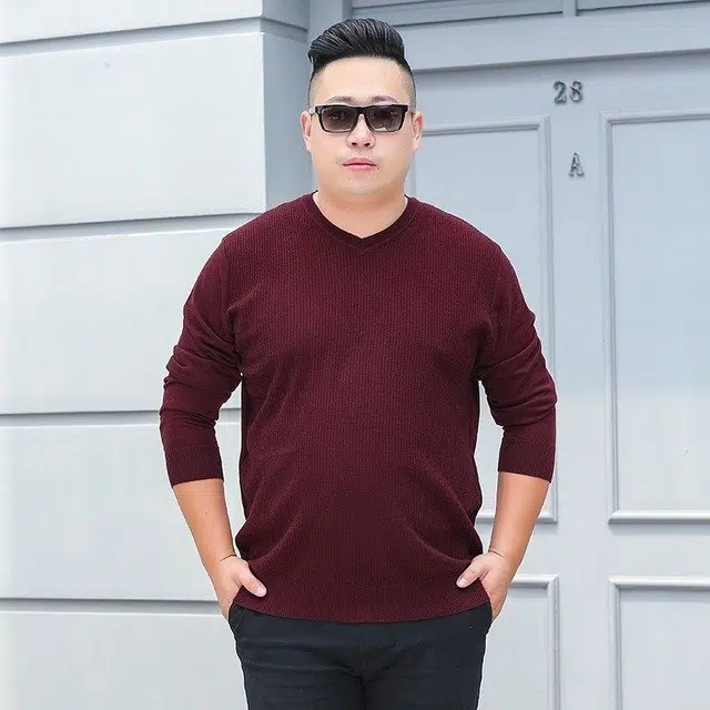 Plus Size Fall Outfit for Men