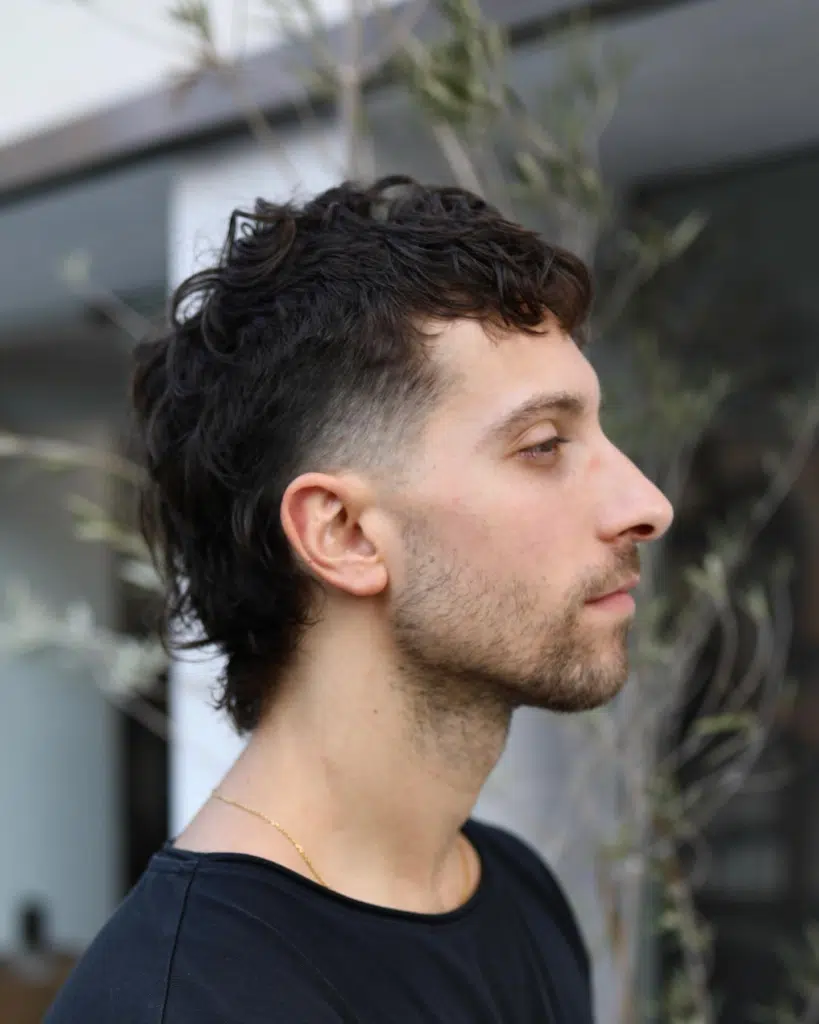 Wolf Haircut Idea for Men