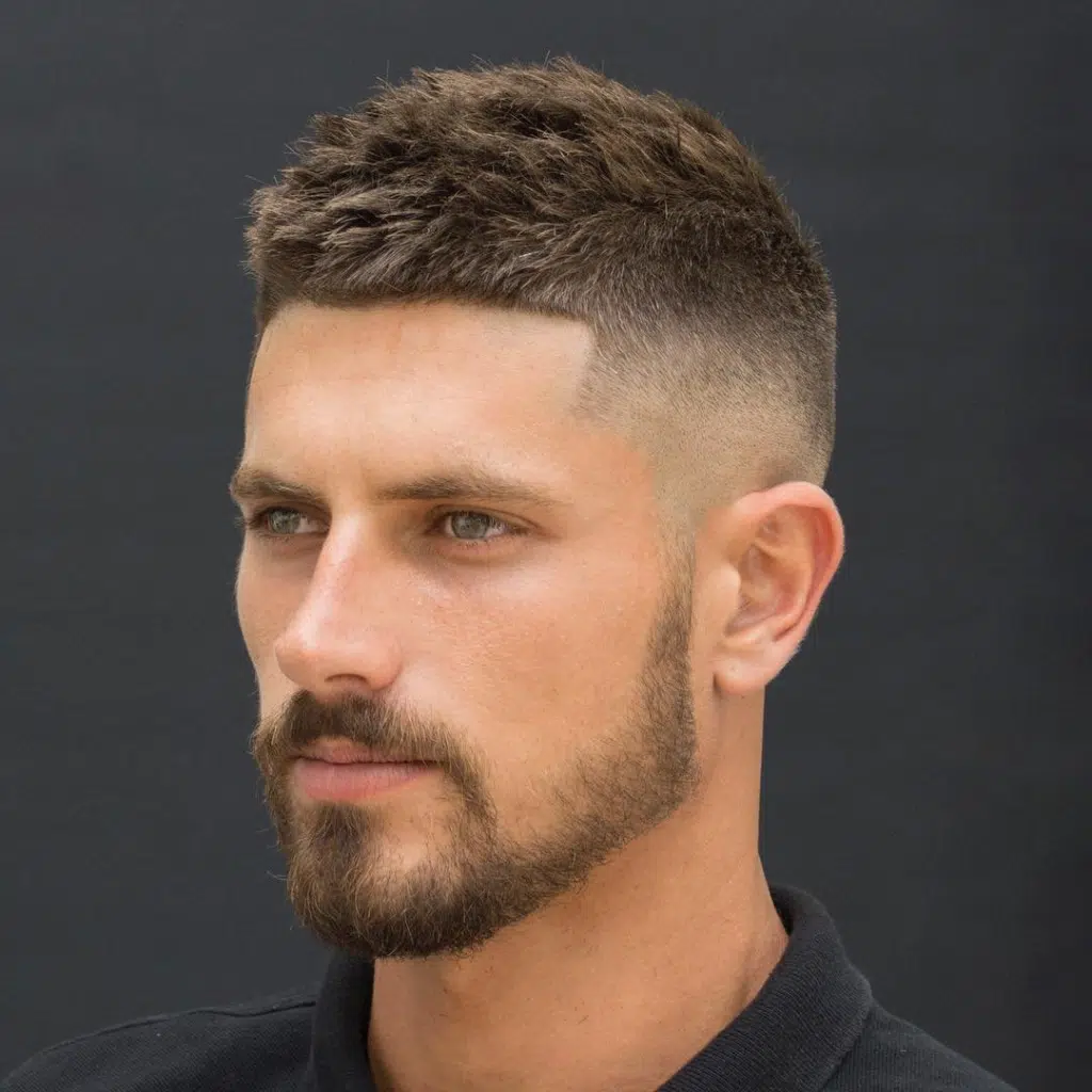 High Fade Haircut Idea for Men