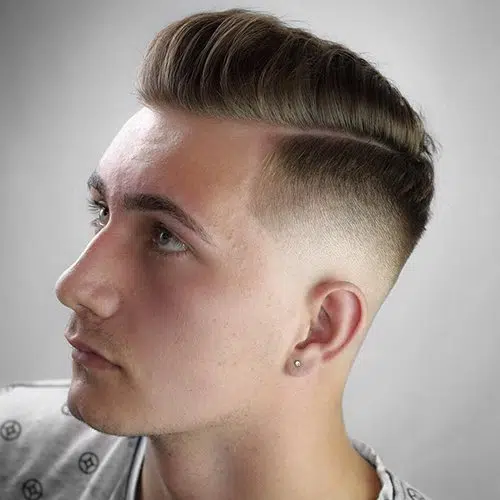 High Fade Haircut Idea for Men