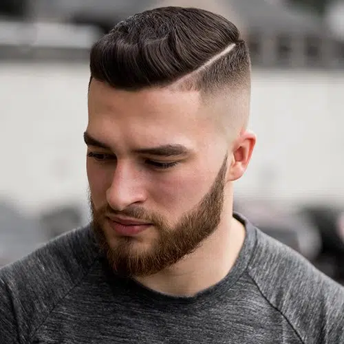 High Fade Haircut Idea for Men