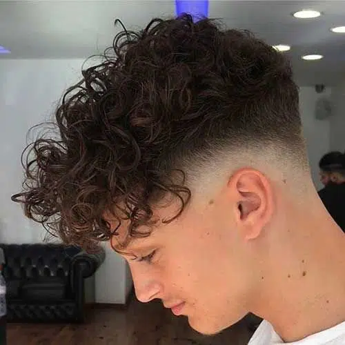 High Fade Haircut Idea for Men