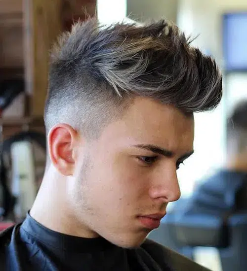 High Fade Haircut Idea for Men