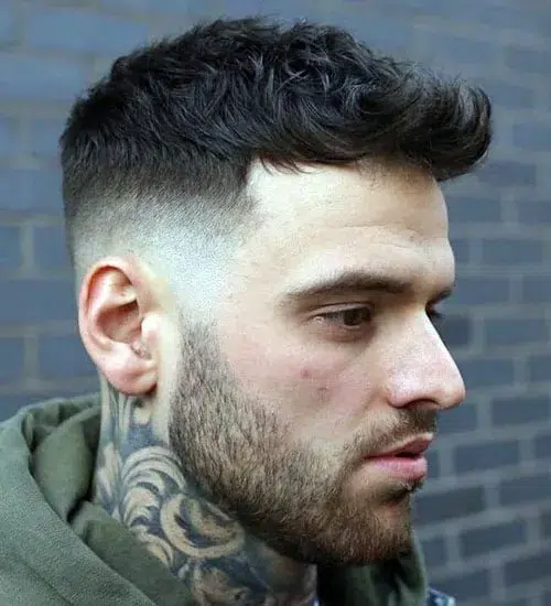 High Fade Haircut Idea for Men