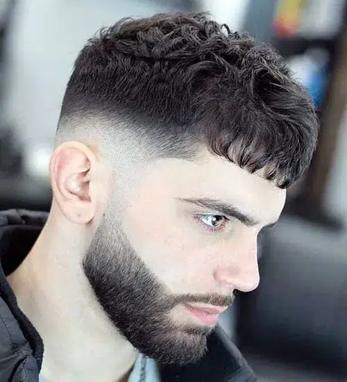 High Fade Haircut Idea for Men