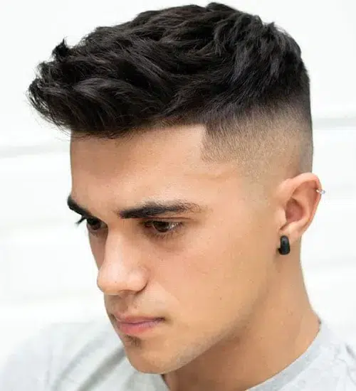 High Fade Haircut Idea for Men