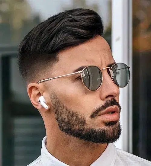 High Fade Haircut Idea for Men