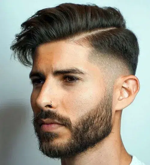 High Fade Haircut Idea for Men