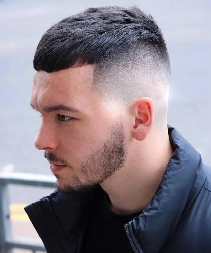 High Fade Haircut Idea for Men