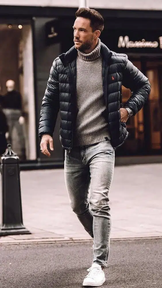 Fall date Night Outfit Idea for Men