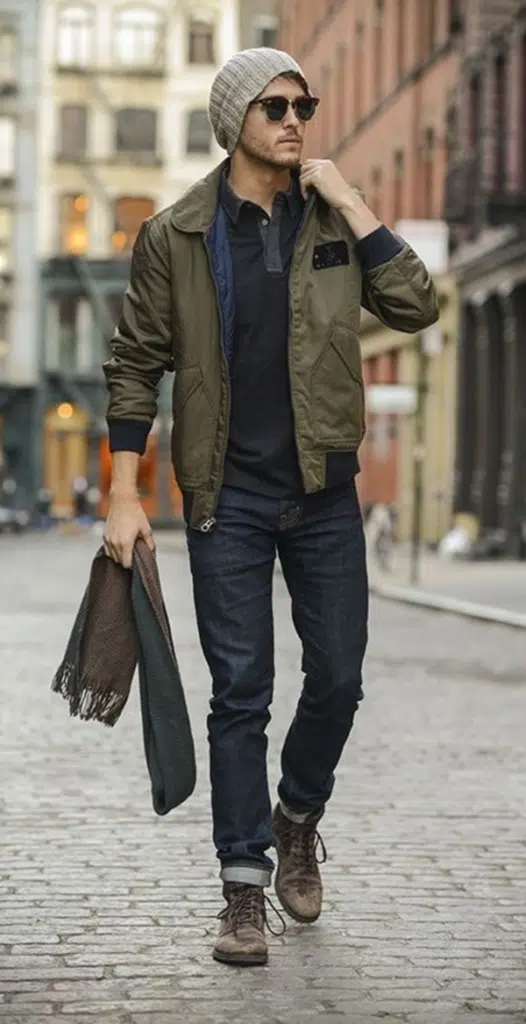 Fall Work Outfit Idea for Men